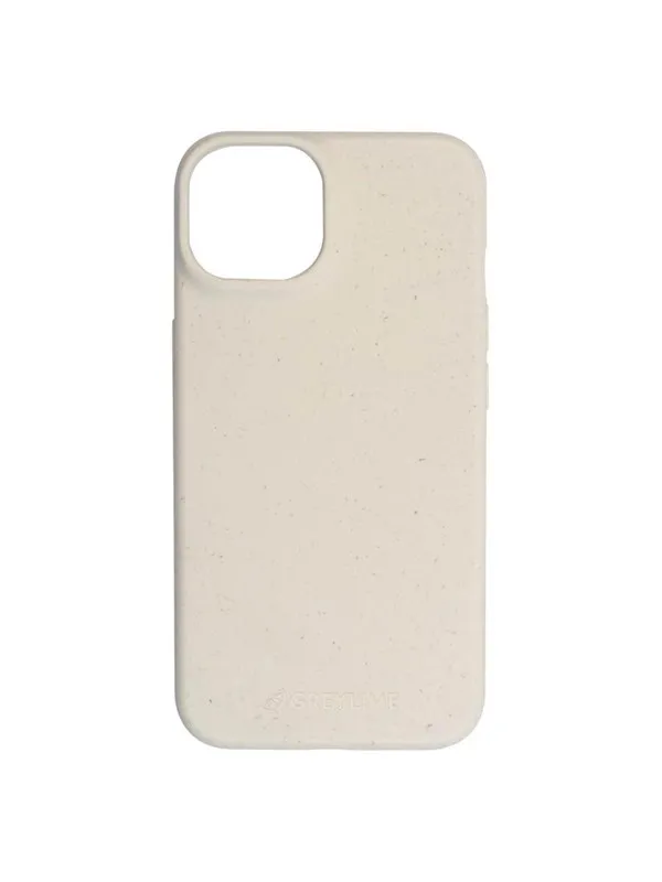 GreyLime iPhone 14 Plus Biodegradable Cover - Beige