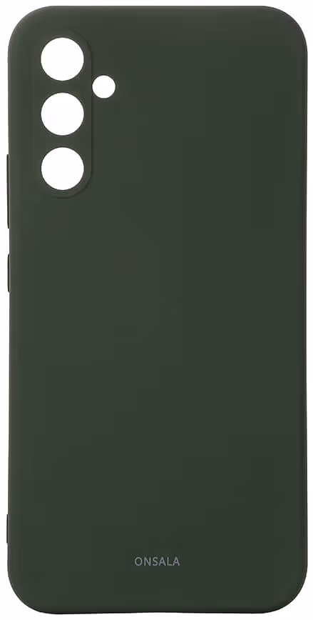 ONSALA Phone Case Silicone Dark Green - Samsung Galaxy A34 5G