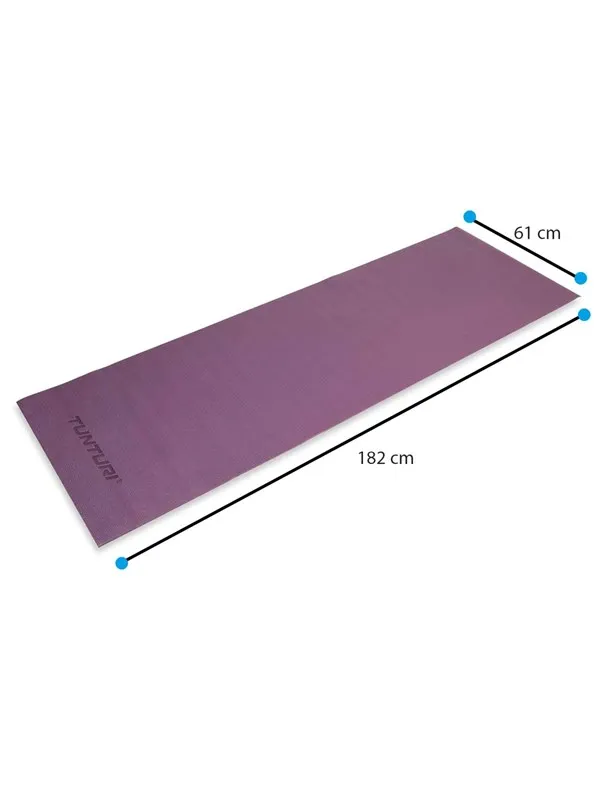 Tunturi PVC Yogamat 4mm Purple