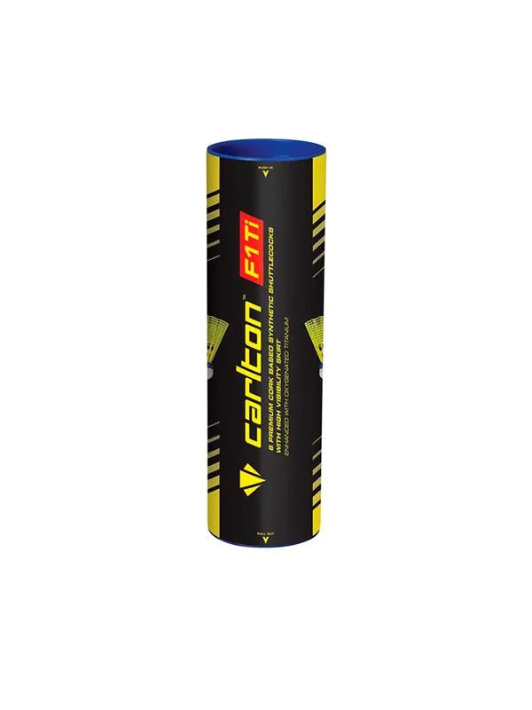 Carlton F1 Ti  Nylon Badminton Balls Yellow