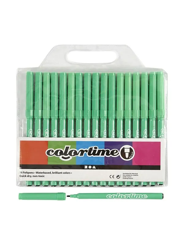Creativ Company Light Green Pens 18pcs.