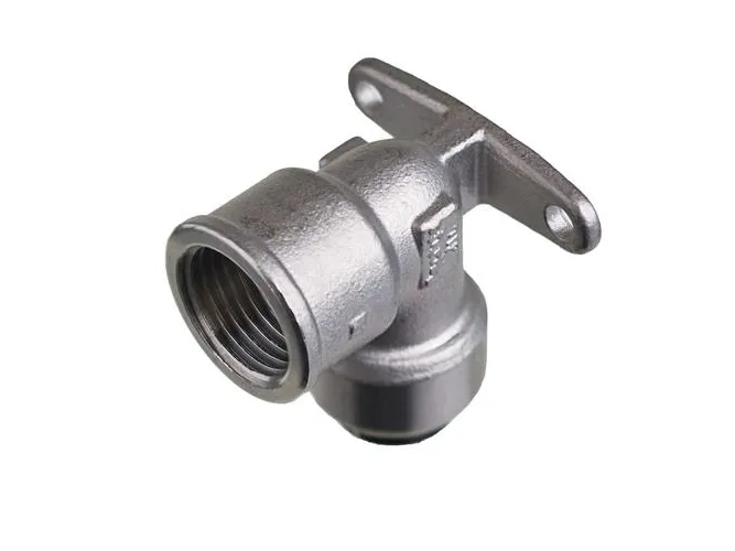 Roth backplate elbow 22 mm x 3/4"