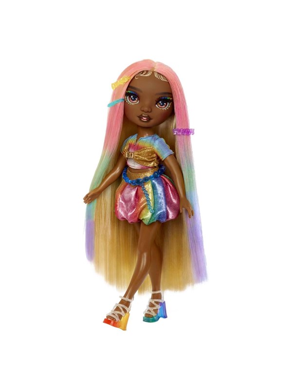 Little Tikes Rainbow High Fashion Doll with Hair Chalk - Meline Gold