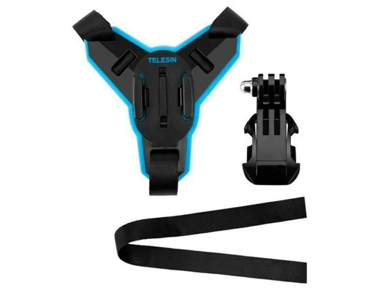 TELESIN Motorcycle Helmet Chin Telesin + J-Hook Mount for sports cameras (GP-HBM-MT7)