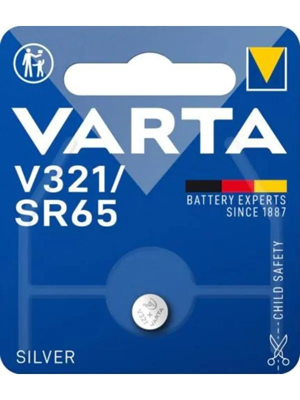 VARTA V321/SR65 Silver Coin 1 Pack