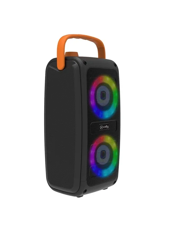 CELLY KIDSPARTYRGB - Wireless Speaker RGB lights and microphone 10W