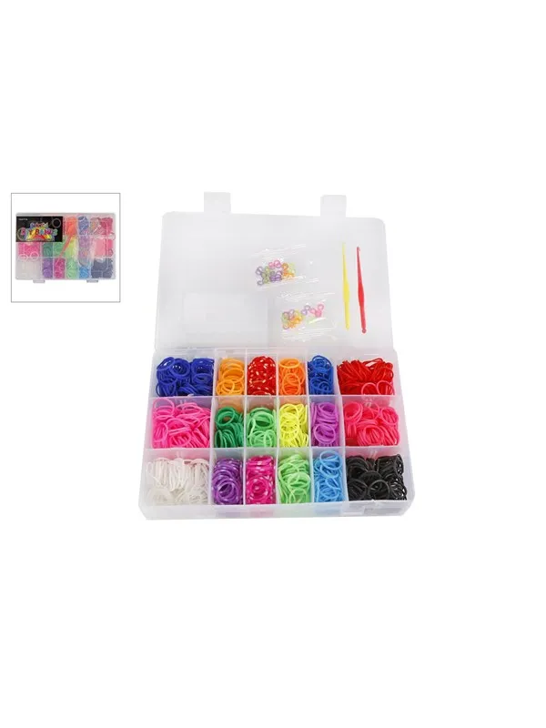 Pocket Money LOOM BANDS -  REFILL BOKS 1.440 STK