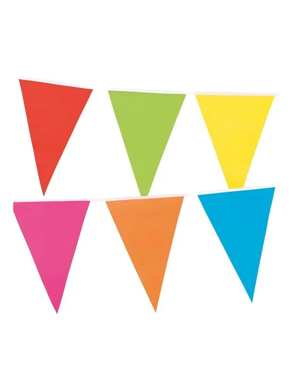Boland Colored Flag Line 10mtr. Party Decoration