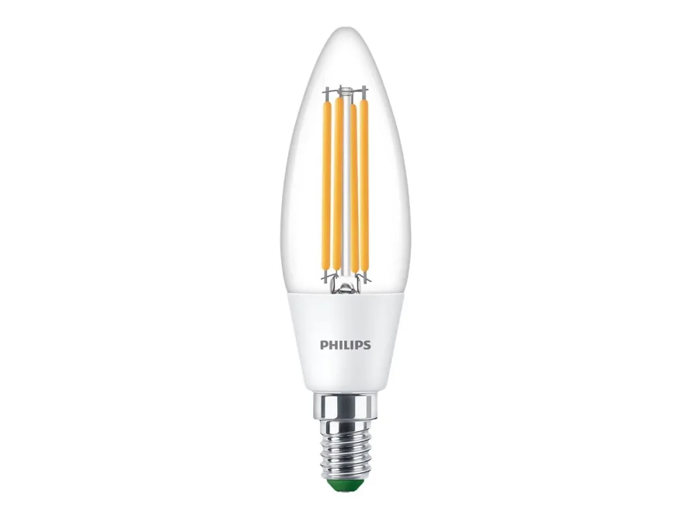 Philips LED-lyspære Candle 2.3W/830 (40W) Clear E14