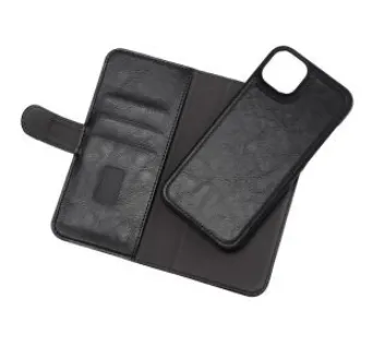 GEAR Wallet Case 2in1 Black - iPhone 14 Plus
