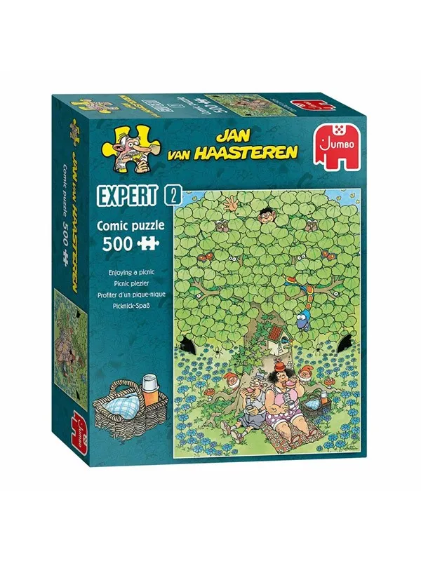 Jan van Haasteren Enjoying a Picnic(Expert 500)