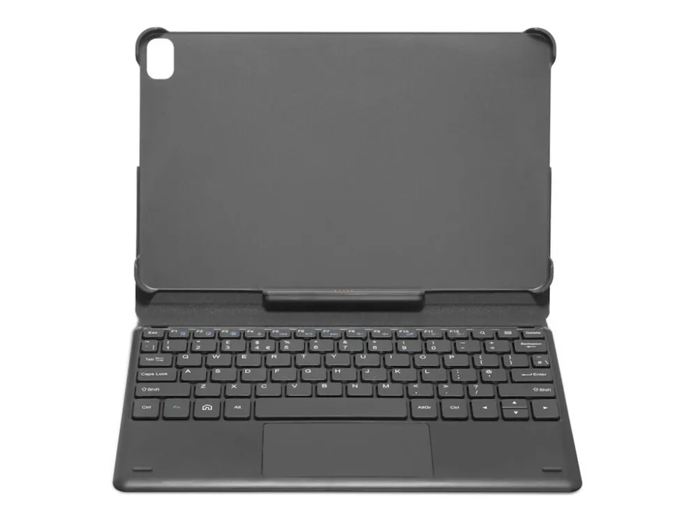 Doro Tablet - keyboard and folio case - with touchpad - QWERTY - Nordic - black - Tastatur & Foliosett - Nordisk - Svart