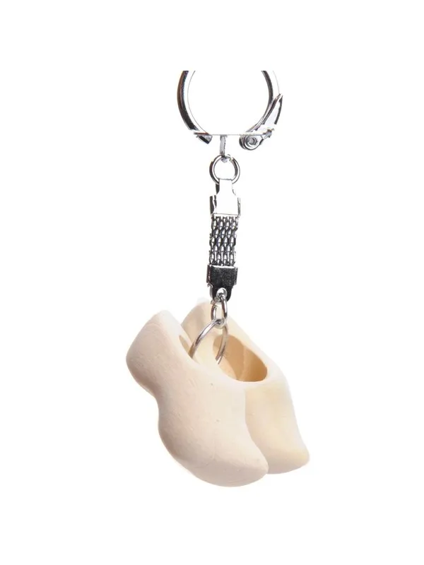 Playwood Keychain - Wooden Clogs