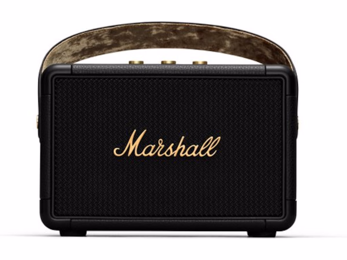 Marshall Kilburn II Trådløs bluetooth høyttaler (sort/messing)