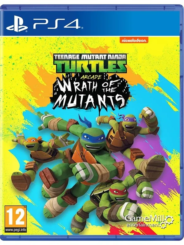 Teenage Mutant Ninja Turtles Arcade: Wrath of the Mutants - Sony PlayStation 4 - Action