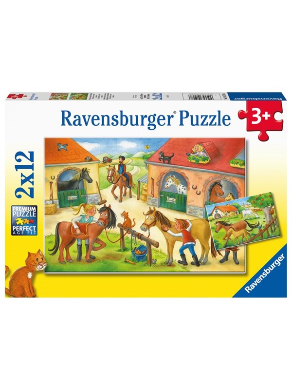 Ravensburger Happy Days At The Stables 2x12p