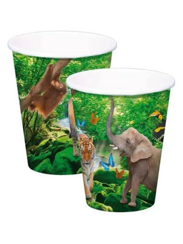 Folat BV Safari Cups 8pcs.