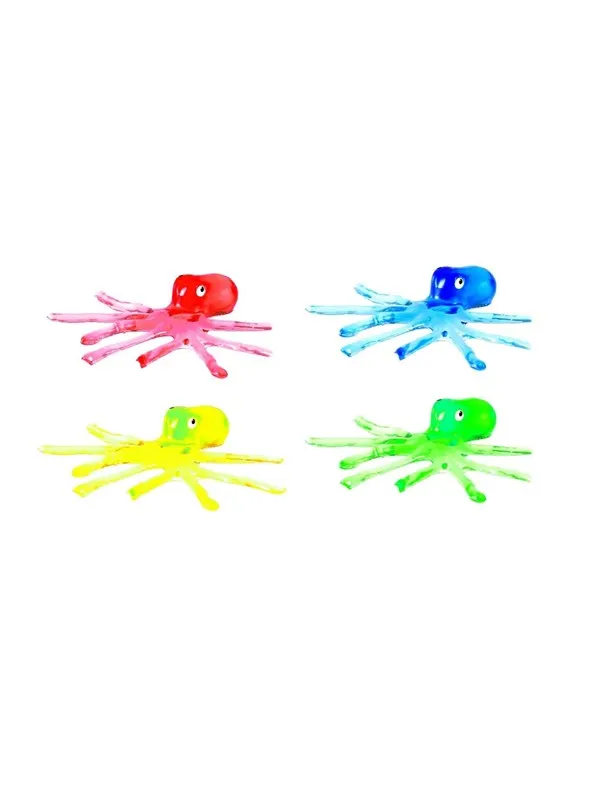 Toi-Toys Window Crawler Sticky Octopus (Assorted)