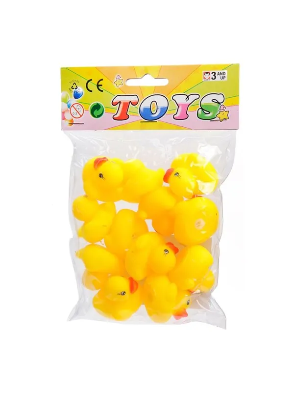 LG-Imports Mini Rubber Ducks 12 pcs.