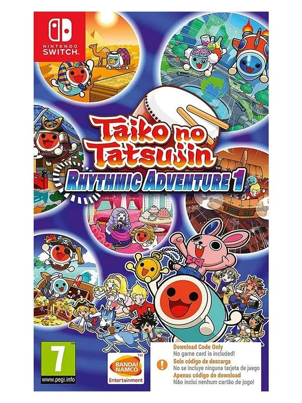 Taiko no Tatsujin: Rhythmic Adventure 1 (Code in a Box) - Nintendo Switch - Musikk