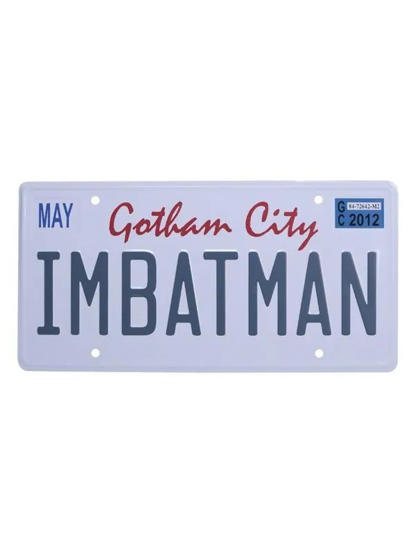 FaNaTtik - DC Batman Number Plate Tin Sign