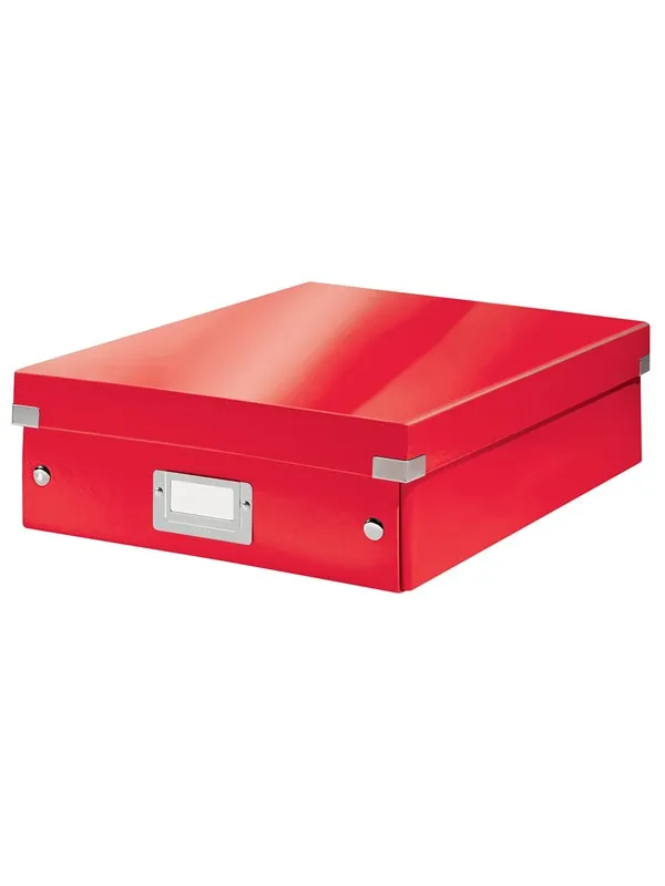 Leitz Sorteringsboks Click&Store  WOW Medium Rød