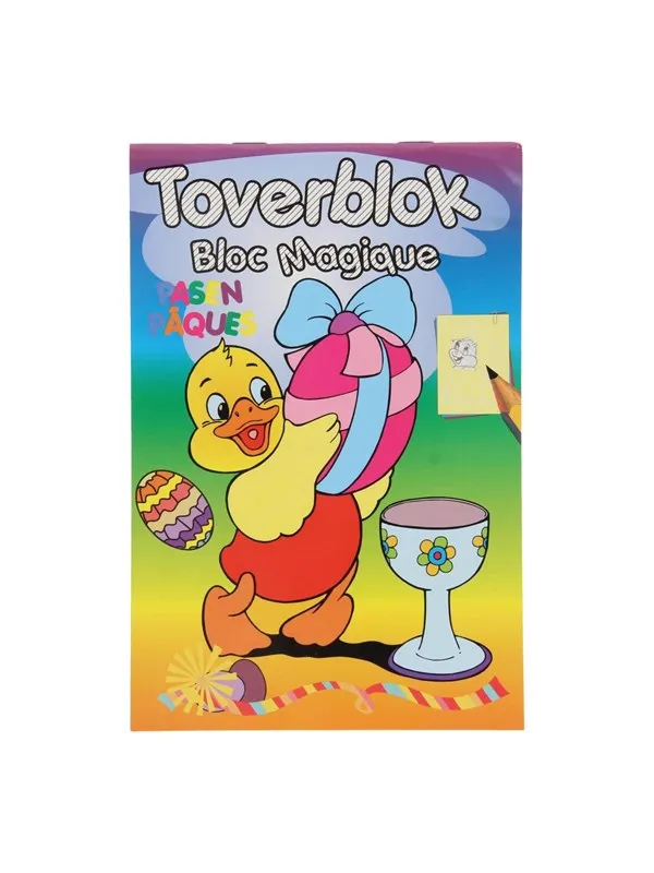 Boek Specials Nederland BV Magic Scratch Block Easter A5