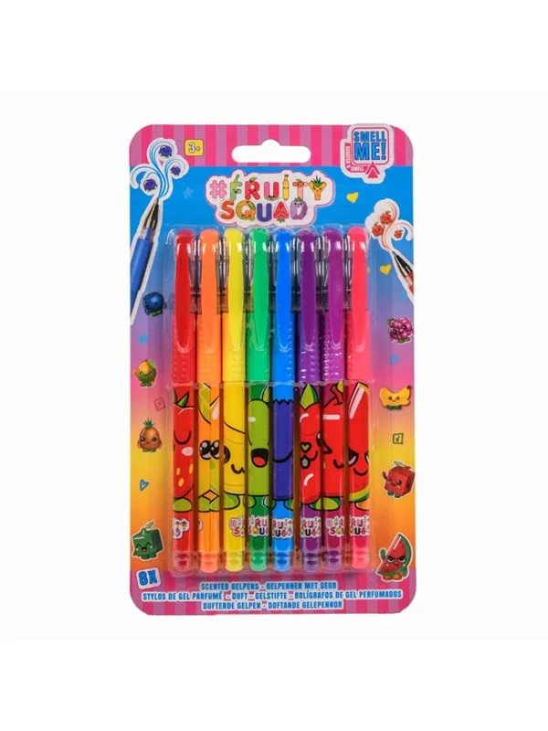 Canenco Fruity Squad Scented Gel Pens 8 pcs