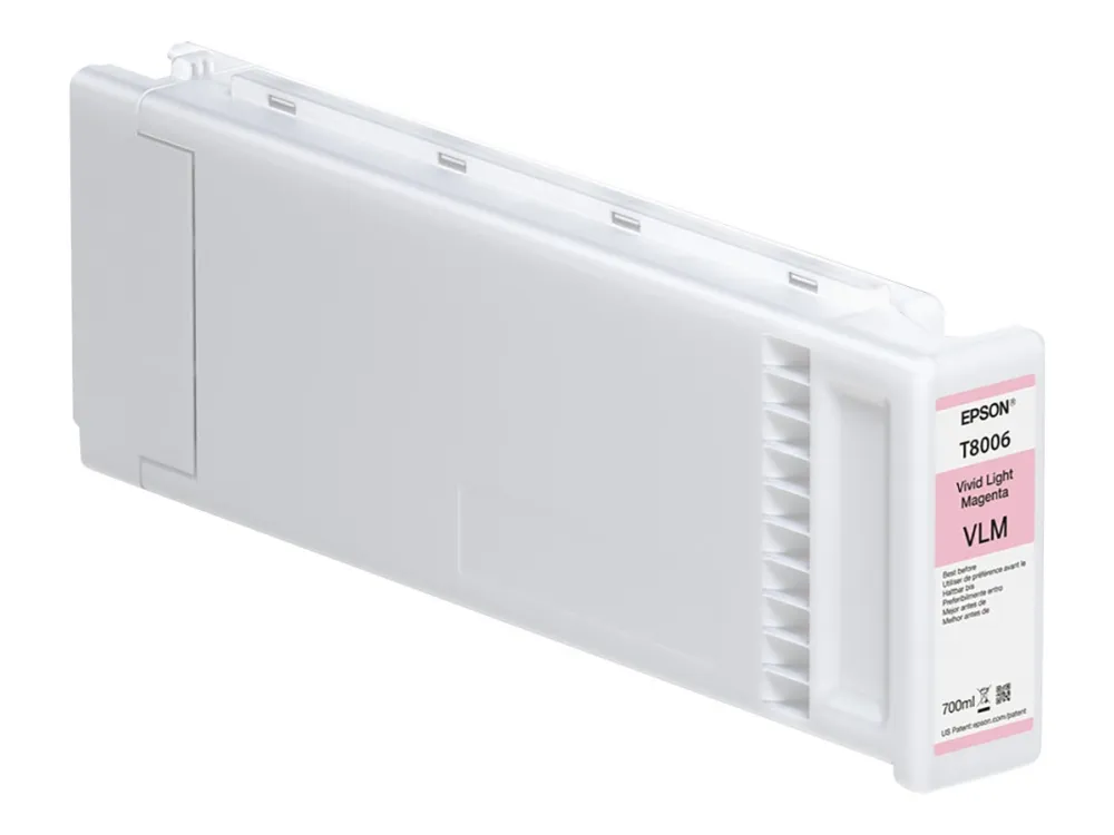 Epson T8006 - vivid light magenta - original - ink cartridge