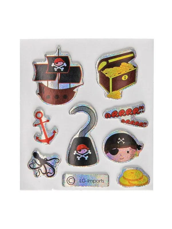 LG-Imports Stickers Pirates Glittering (Assorted)