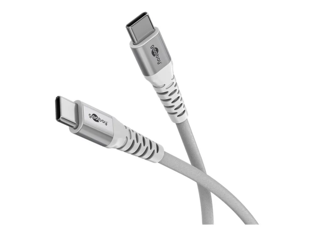 Pro USB-C <-> USB-C - Sleeve - 0.5m - Grå