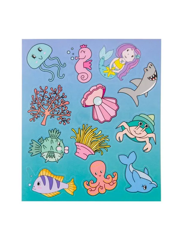 LG-Imports Sticker sheet of sea animals