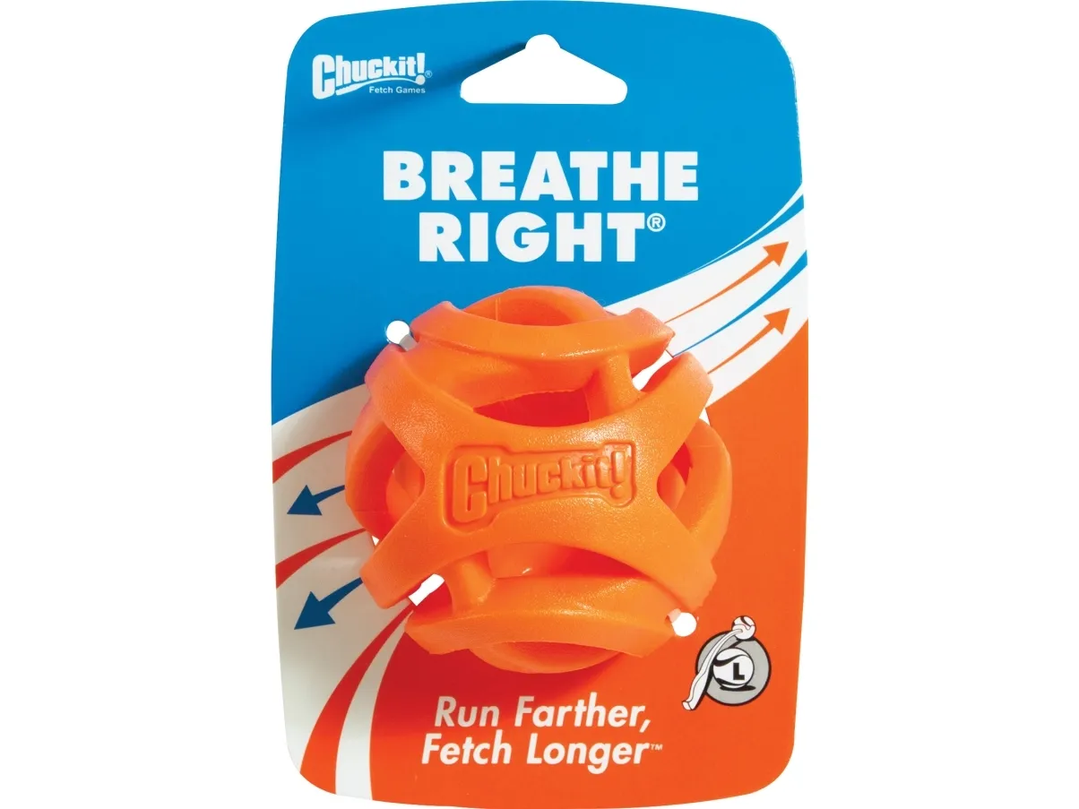 CHUCKIT - Breathe Right Fetch Ball Large 7.5cm - (CHUC31933)