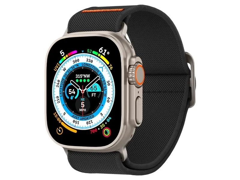 Spigen Lite Fit Ultra - black - Apple Watch 49mm/46mm/45mm/44mm
