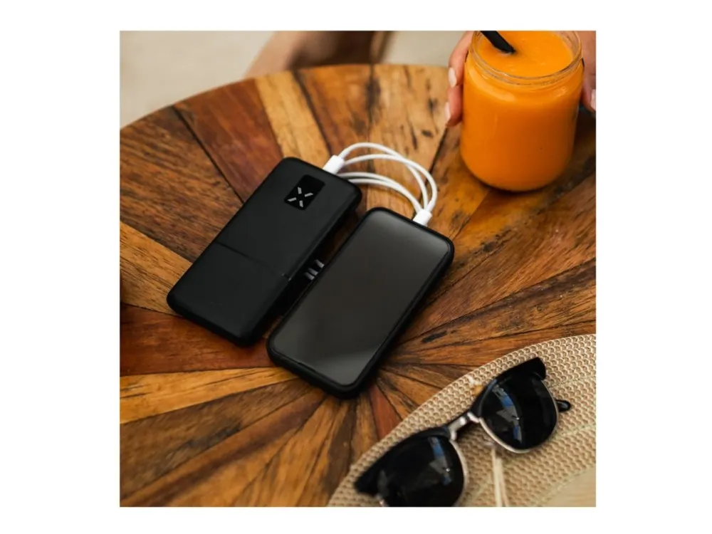 FIXED Zen USB-C PD 20W Power Bank 10.000 mAh Black Nødlader - 10000 mAh