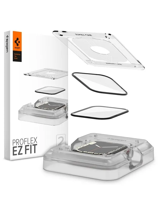Spigen ProFlex EZ Fit 2 Pack - Apple Watch 9/8/7 45mm