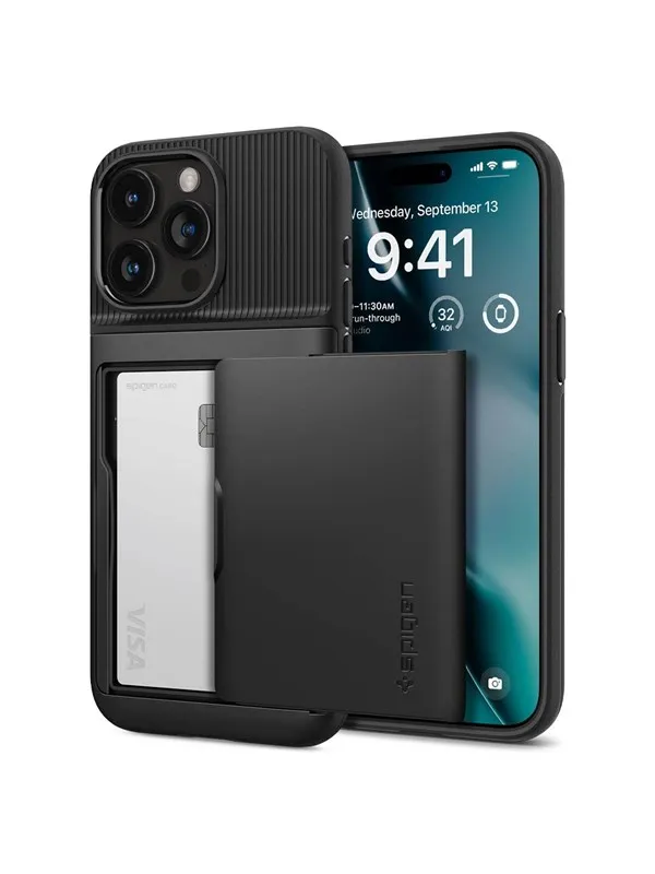 Spigen Slim Armor CS - black - iPhone 15 Pro