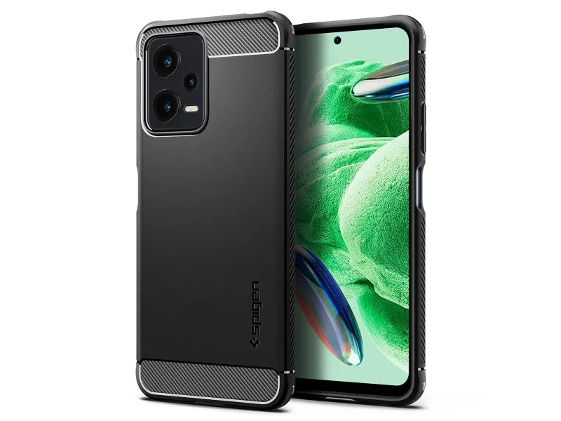 Spigen Rugged Armor - black - Xiaomi Redmi Note 12 5G/ POCO X5 5G