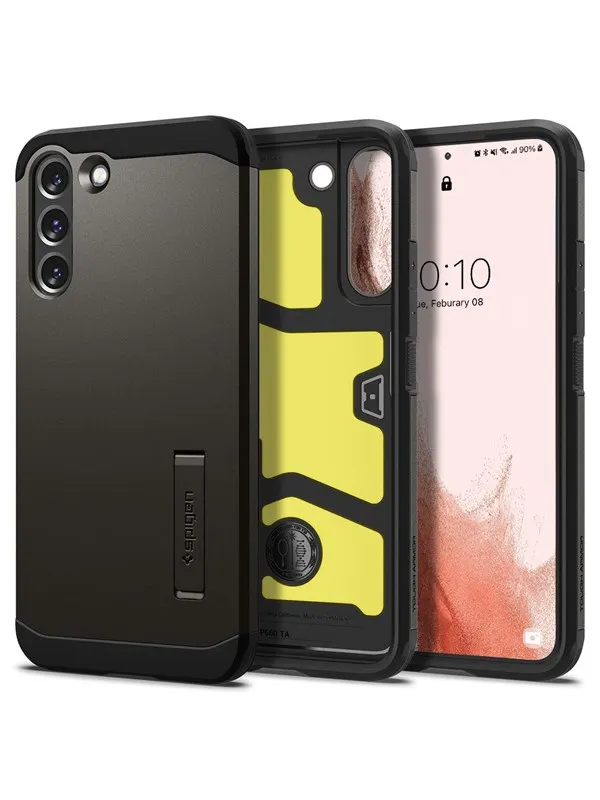 Spigen Tough Armor - gunmetal - Samsung Galaxy S22