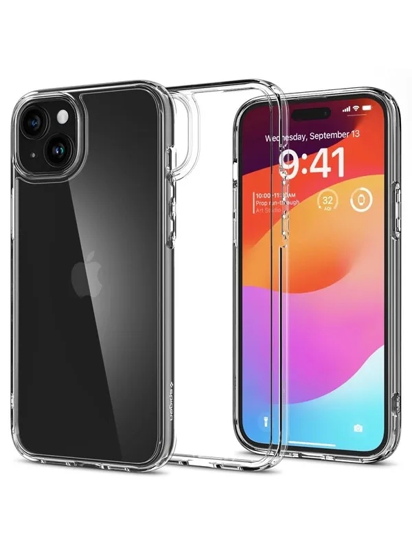 Spigen Ultra Hybrid - crystal clear - iPhone 15