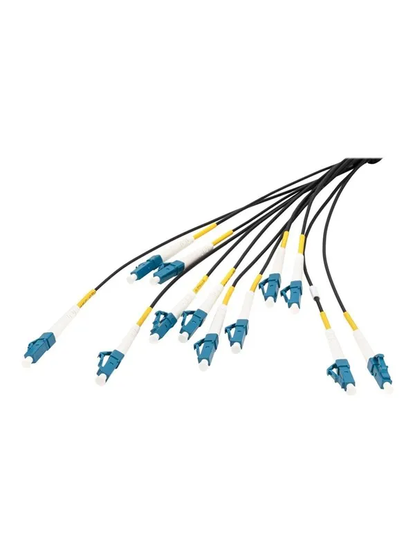 DIGITUS breakout cable - 75 m - black - Svart - 75m