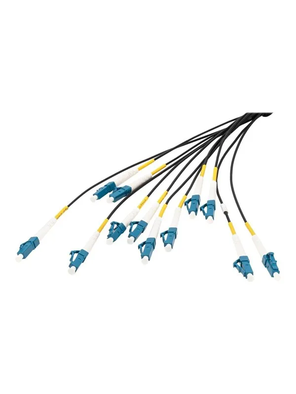 DIGITUS breakout cable - 50 m - black - Svart - 50m