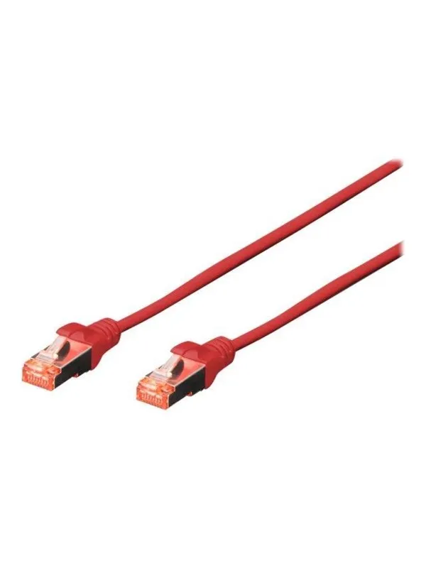DIGITUS Professional patch cable - 3 m - red - Rød - 3m