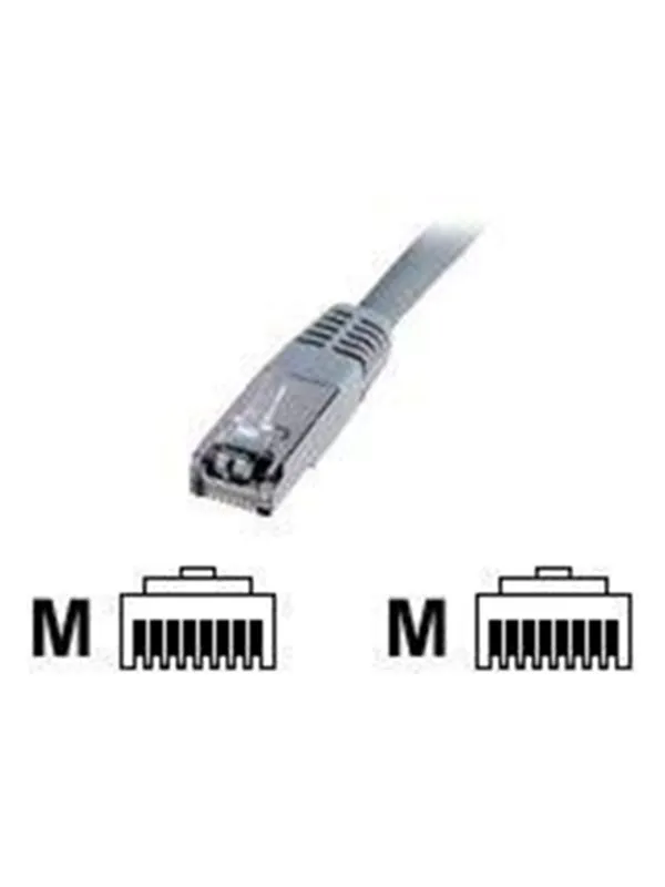 DIGITUS Premium - patch cable - 15 m - grey - Grå - 15m