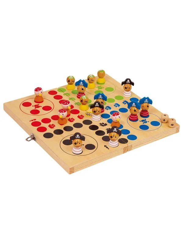 Small Foot Wooden Ludo Pirate Island