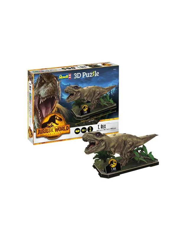 Revell Jurassic World Dominion - T-Rex 3D Puslespill