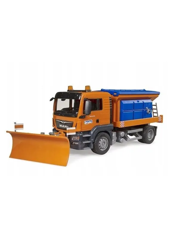 Bruder Winter service with plow blade