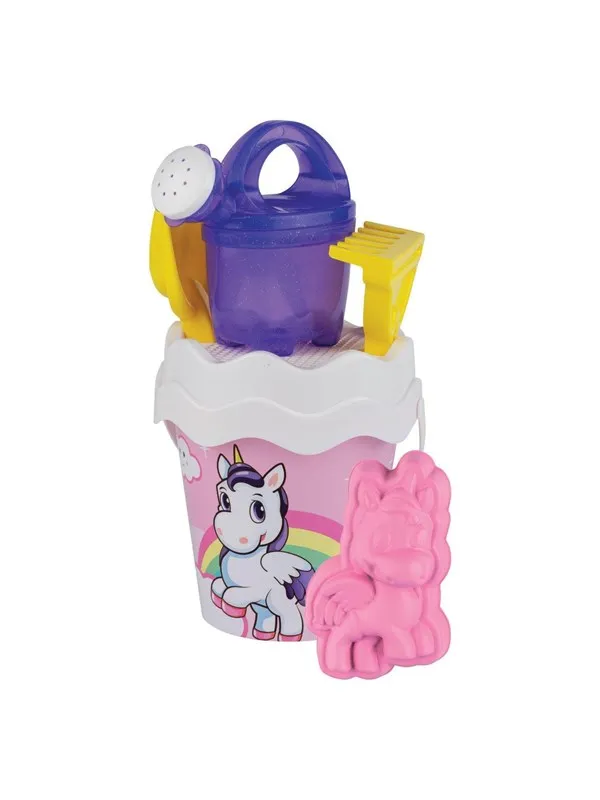Androni Unicorn bucket set 6 pieces.