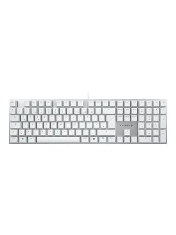 Cherry KC 200 MX - Tastatur - Tysk - Hvit