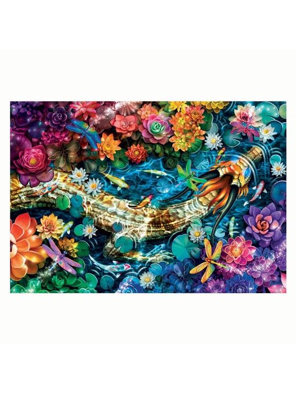 Clementoni Jigsaw Puzzle Artwork Koi River 1000 pcs. Gulv